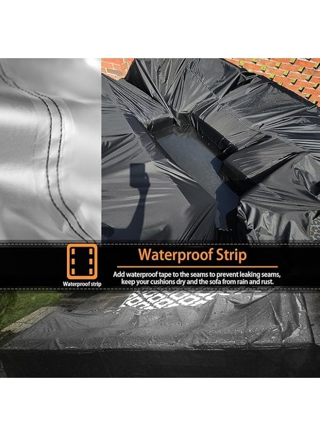 Patio Outdoor Garden Furniture Set Cover Water/Weather Resistant 150x150 - Image 3